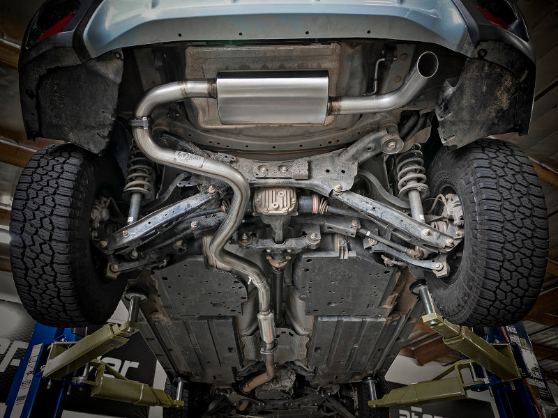 aFe POWER Takeda 2.5in 304 SS Cat-Back Exhaust System Subaru Crosstrek 18-19 H4-2.0L - 49-36803