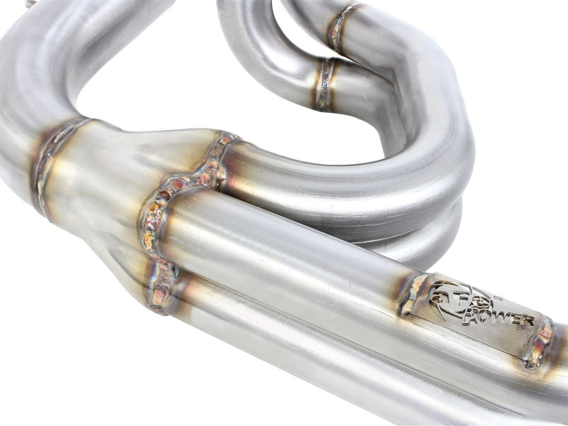 aFe Power Twisted Steel Long Tube Header 02-19 Subaru Impreza WRX/STI/Legacy (Unequal Length) - 48-36803