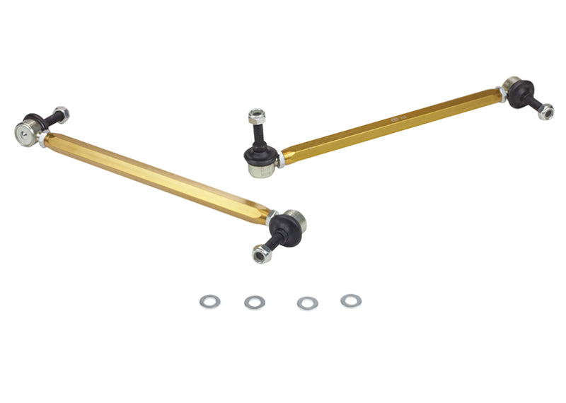 Whiteline 02-06 R53 &amp; 06+ R56 Mini Cooper S  Front Swaybar link kit-adjustable ball end links - KLC105