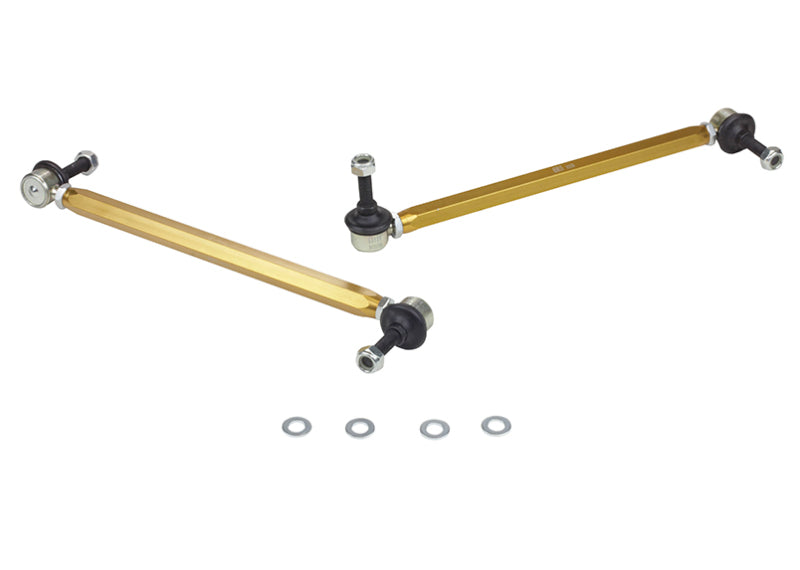Whiteline 02-06 R53 &amp; 06+ R56 Mini Cooper S  Front Swaybar link kit-adjustable ball end links