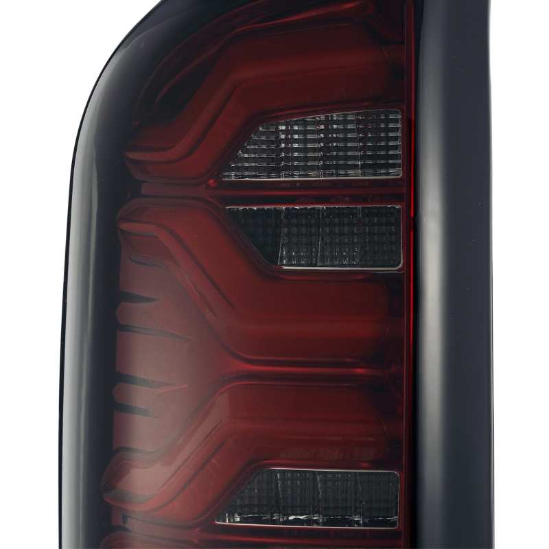 AlphaRex 16-20 Toyota Tacoma PRO-Series LED Tail Lights Red Smoke - 680020