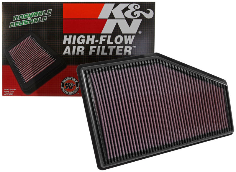 K&amp;N 16-17 Chevrolet Malibu L4 1.5L F/I Replacement Air Filter - 33-5049