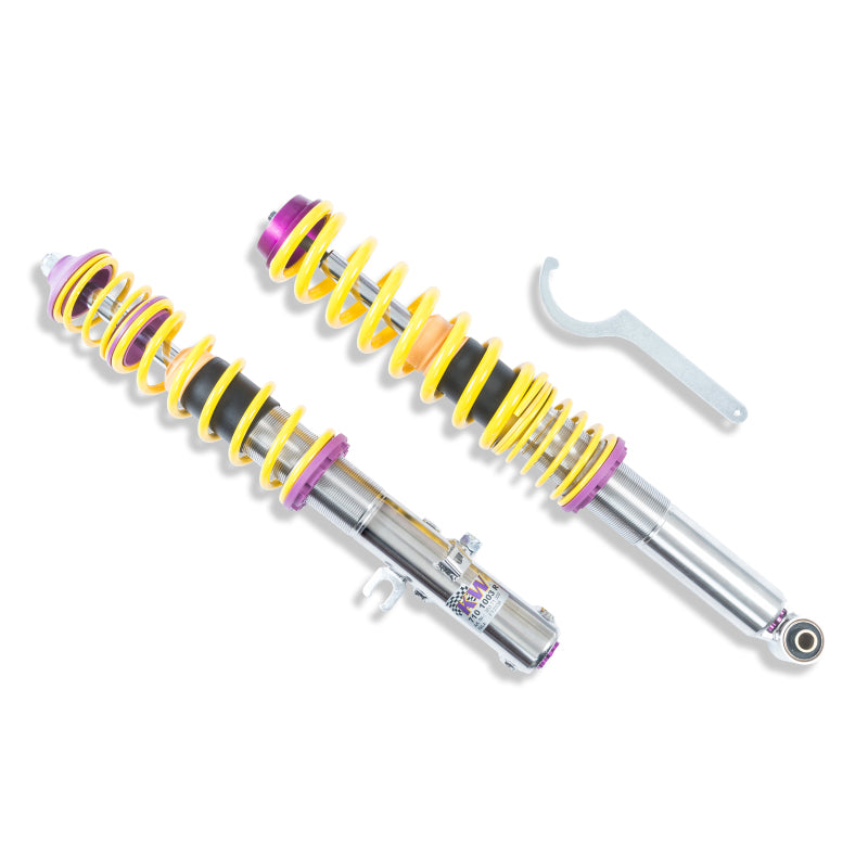 KW Coilover Kit V3 Porsche 911 (964) Carrera 2; incl. Convertible + Targa - 35271011