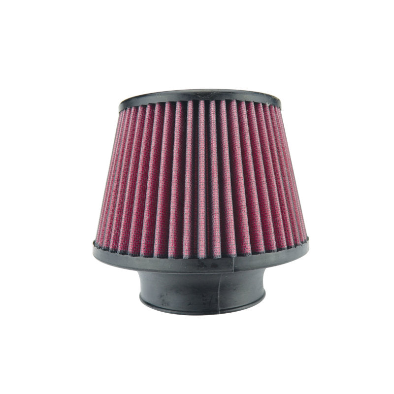 Injen High Performance Air Filter - 3.50 Black Filter 6 Base / 5 Tall / 5 Top - X-1015-BR