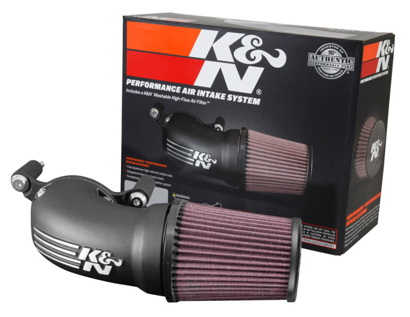K&amp;N 01-17 Harley Davidson Softail / Dyna FI Performance Air Intake System - 57-1137