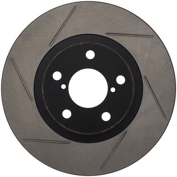 StopTech Power Slot 00-05 Legacy / 7/98-08 Impreza Front Right Sportstop Slotted Rotor - 126.47012SR for 1998-2016 Subaru Imp