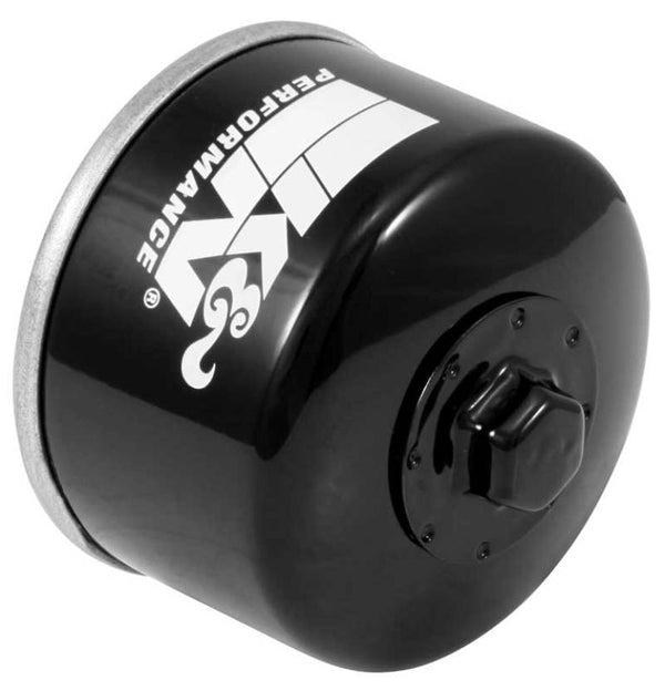 K&N Yamaha / Kymco 2.813in OD x 2.469in H Oil Filter - KN-147 for 2006-2015 Yamaha VK10 Viking Professional - front view