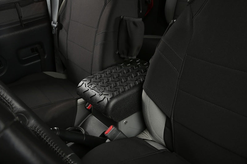 Rugged Ridge Center Console Cover Black 07-10 Jeep Wrangler - 13107.40