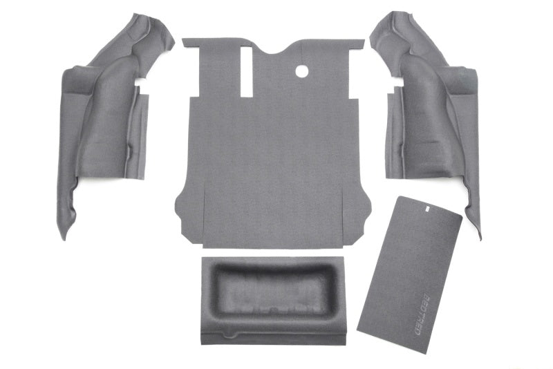 BedRug 11-16 Jeep JK Unlimited 4Dr Rear 5pc BedTred Cargo Kit (Incl Tailgate &amp; Tub Liner) - BTJK11R4