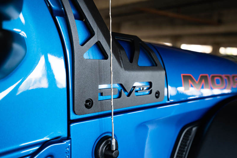 DV8 Offroad 20-22 Jeep JL 392 &amp; JT Mojave A-Pillar Light Bar Mount - LBJL-07