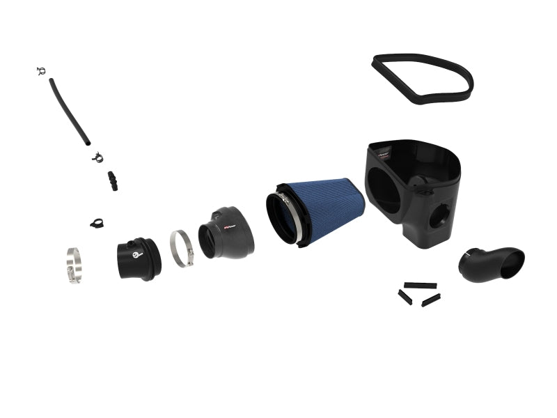 aFe Magnum Force Stage-2 Track Series Carbon Fiber AIS w/ Pro 5R Media - 18 Dodge Challenger V8-6.2L - 57-10001R