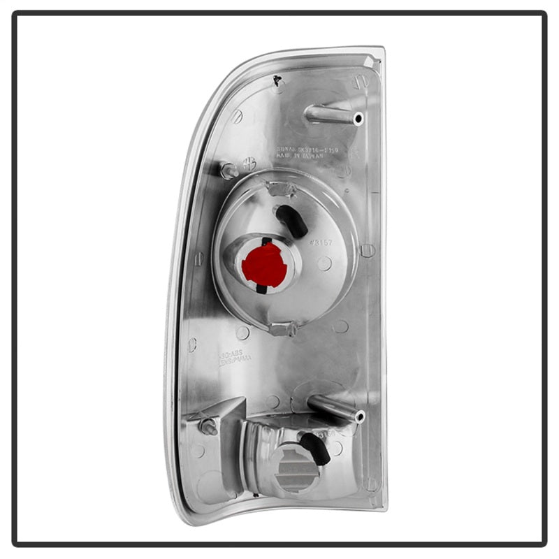 Spyder Ford F150 side 97-03/F250/350/450/550 Super Duty 99-07 Euro Tail Lights Chrm ALT-YD-FF15097-C - 5003355