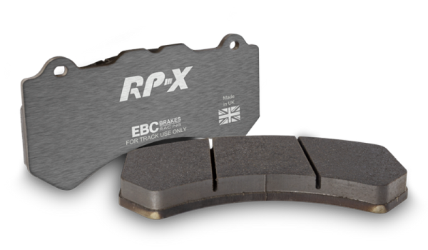 EBC Racing 2020+ Toyota GR Supra 2.0T/3.0T (w/13.6in Rear Rotor) RP-X Race Rear Brake Pads - DP82415RPX for 2020-2025 Toyota 