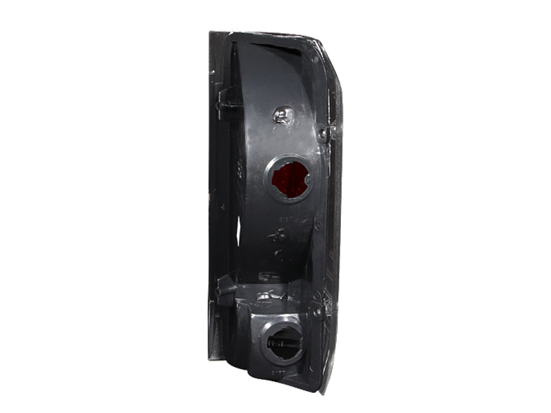 ANZO 1989-1996 Ford F-150 Taillights Black - 211062