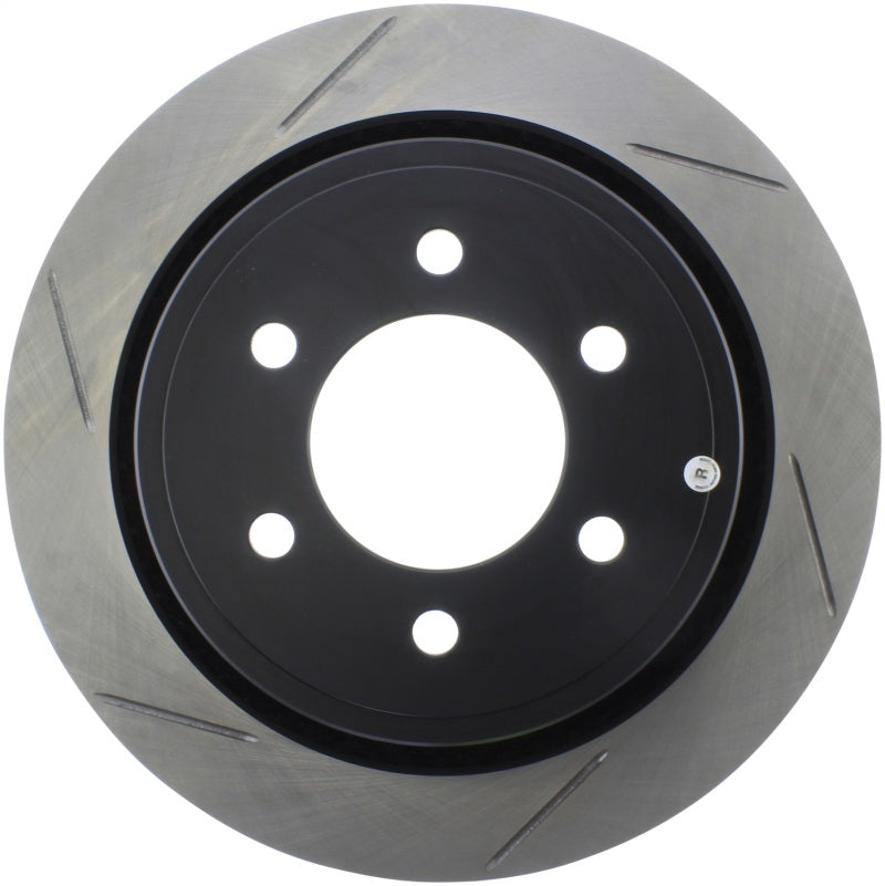 StopTech 12-19 Ford F-150 (w/Manual Parking Brake) Slotted Sport Brake Rotor - 126.65135SR