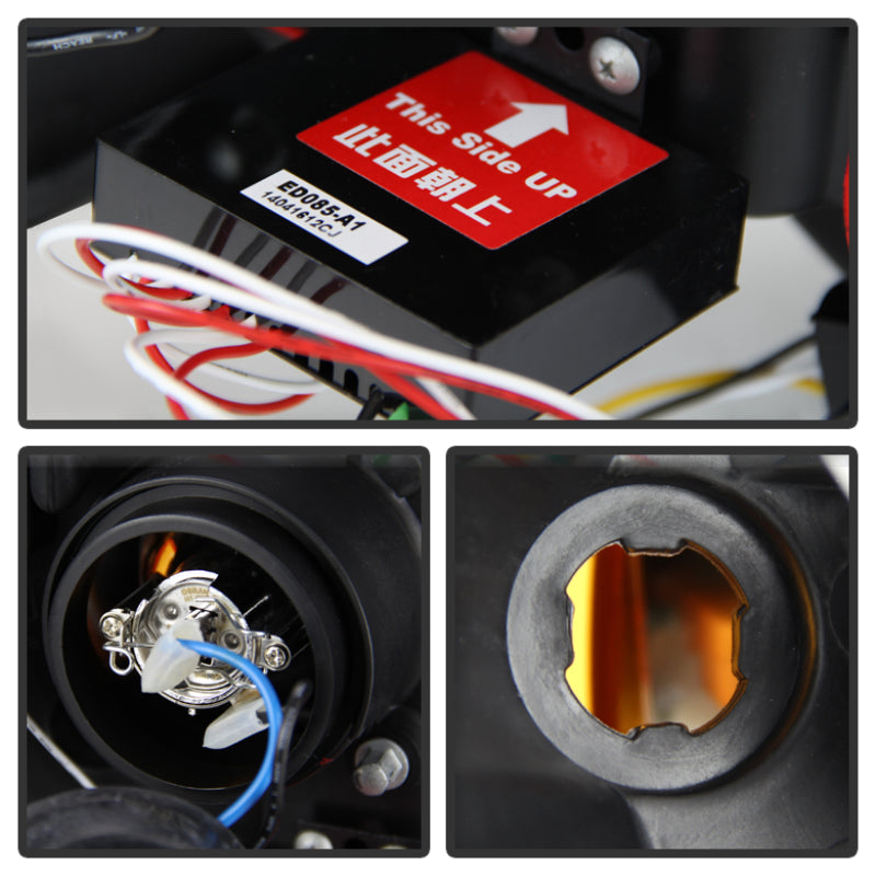 Spyder Ford Expedition 07-13 Projector Headlights Light Tube DRL Chrm PRO-YD-FE07-LTDRL-C - 5079510