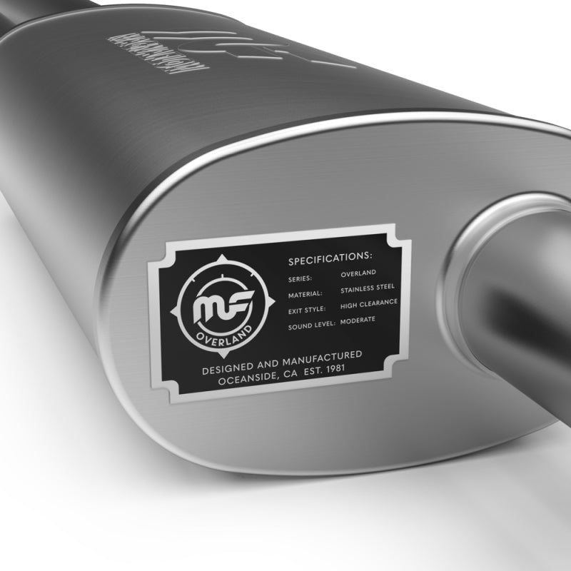 MagnaFlow Stainless Overland Cat-Back Exhaust 15-21 Chevy Colorado/ 15-21 GMC Canyon - 19569