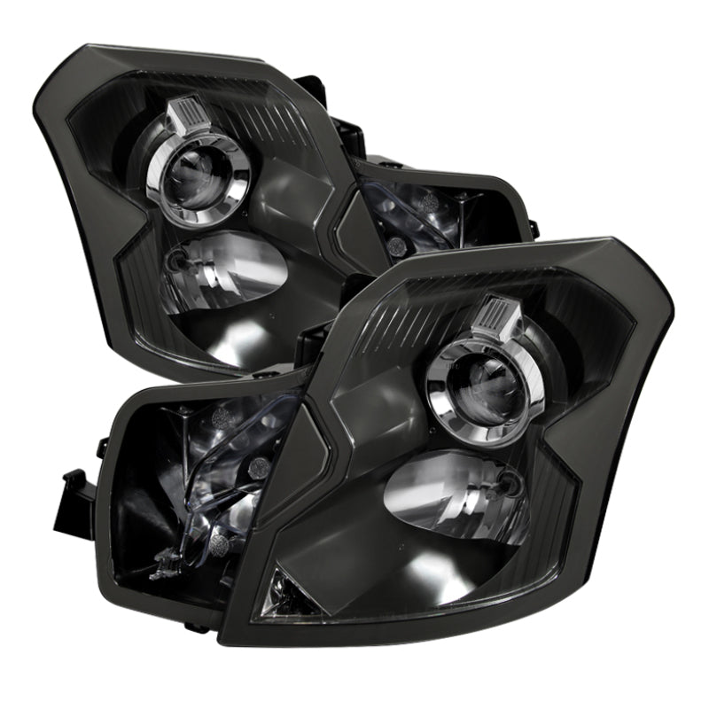 Xtune Cadillac Cts 03-07 Crystal Headlights Halogen Model Only OEM HD-JH-CCTS03-BK - 9023798