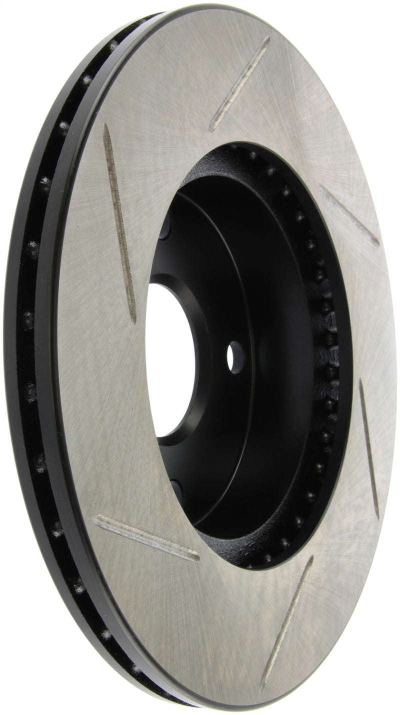 StopTech Power Slot 89-93 Mazda Miata SportStop Slotted Front Left Rotor - 126.45034SL