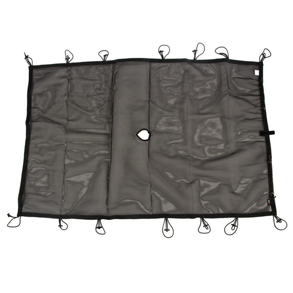Rugged Ridge Eclipse Sun Shade Full 04-06 Jeep Wrangler Unl LJ - 13579.09 for 2004-2006 Jeep Wrangler - front view