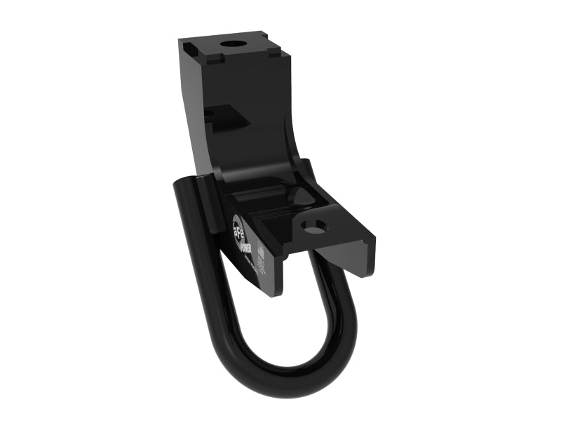 aFe Toyota Tundra 2022 V6-3.5L (tt) Front Tow Hook Black (Single) - 450-72T001-B