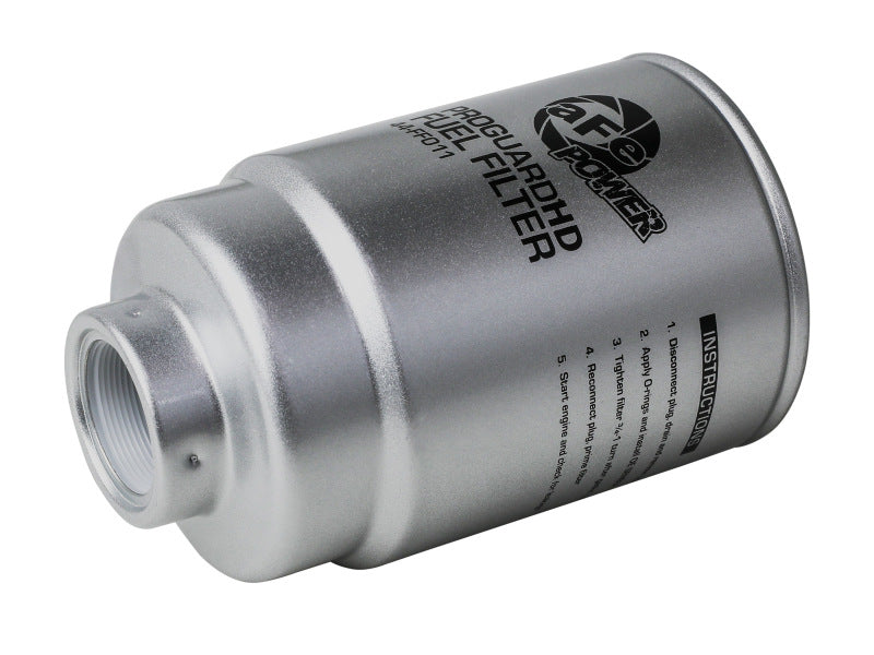 aFe ProGuard D2 Fluid Filters Fuel F/F FUEL GM Diesel Trucks 01-16 V8- 6.2L 6.5L (td) - 44-FF011-MB