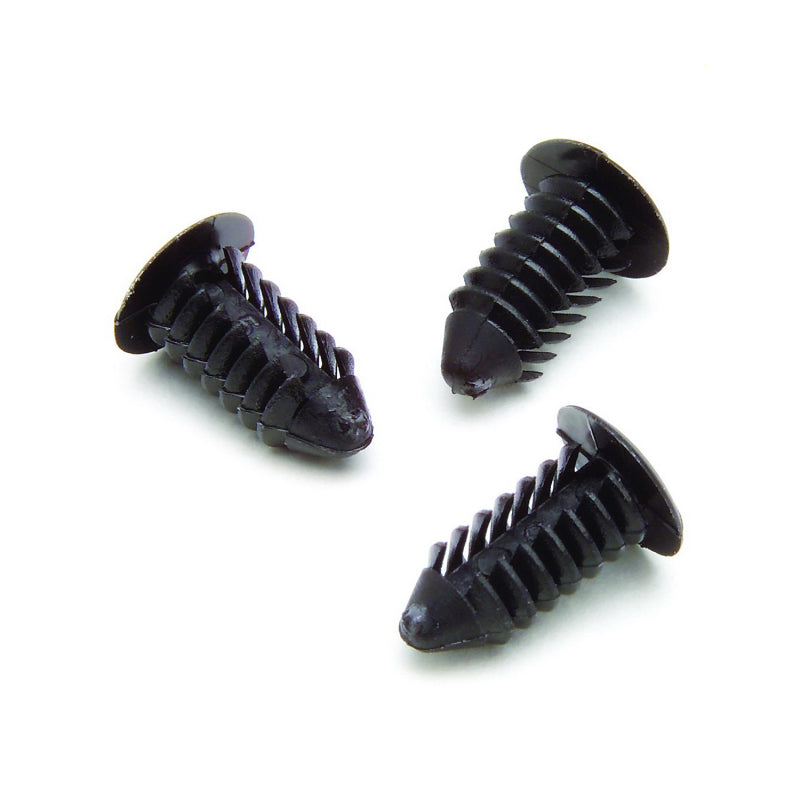 Autometer Gauge Work Pods &amp; Pillars Ratchet Fasteners -- 10 Pack - 3281