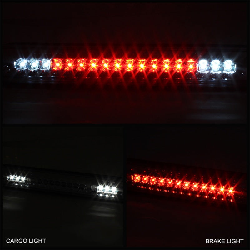 Xtune Chevy GMC C10 / Ck Series Sierra Silverado 88-98 LED 3rd Brake Light Smoke BKL-CCK88-LED-SM - 5072405