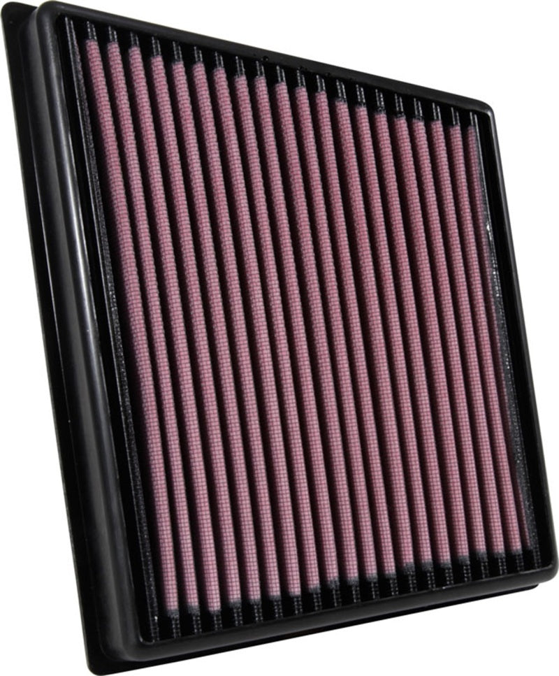 K&N 2015 Jaguar F-Pace V6-3.0L F/I Right Side Replacement Drop In Air Filter - 33-3074