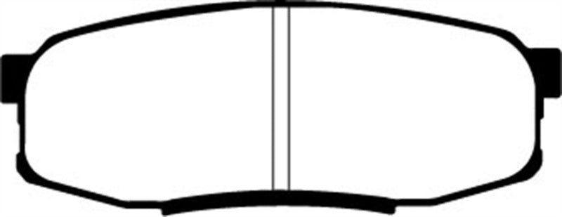 EBC 08+ Lexus LX570 5.7 Greenstuff Rear Brake Pads - DP61816