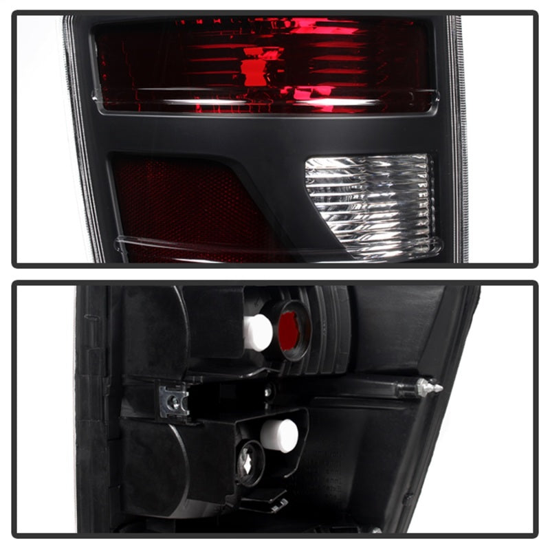 Clearance - Xtune Honda Ridgeline Pickup 06-08 OEM Style Tail Lights Red Smoked ALT-JH-HRID06-OE-RSM - SPY9033193
