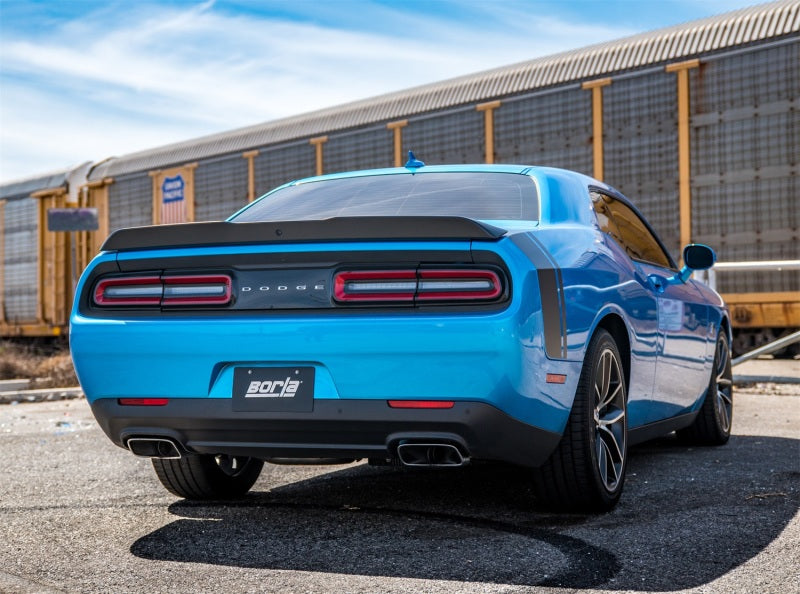Borla 2015 Dodge Challenger SRT/392 Hemi 6.4L V8 ATAK Catback Exhaust w/ Valves Factory Bezel - 140641