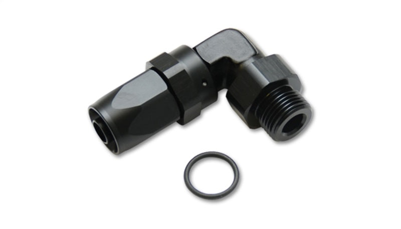 Vibrant Male -10AN 90 Degree Hose End Fitting - 3/4-16 Thread (8) - 24907