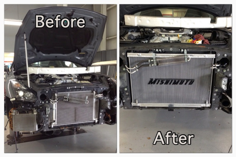 Mishimoto 09+ Nissan GTR R35 Aluminum Radiator - MMRAD-R35-09