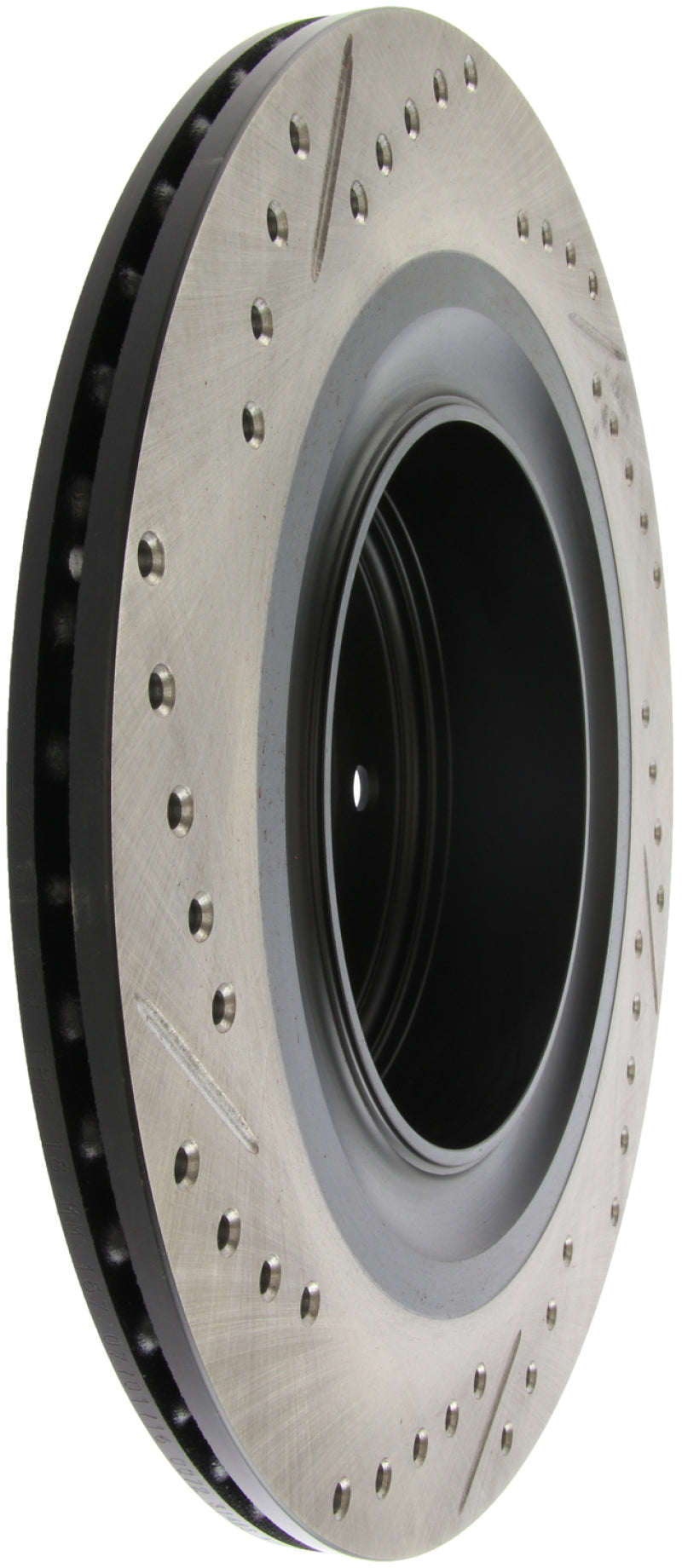 StopTech Infiniti G37 / Nissan 370Z SportStop Slotted &amp; Drilled Rear Left Rotor
