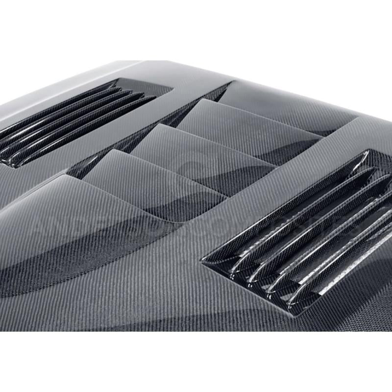 Anderson Composites 10-14 Ford Mustang/Shelby GT500 and 2013-2014 GT/V6 Type-SS Hood - AC-HD1011FDMU-SS