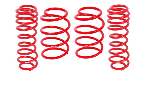 BMR 05-14 S197 Mustang GT Performance Version (Set Of 4) - Red - SP009R for 2005-2014 Ford Mustang - front view