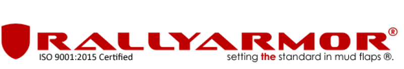 Rally Armor 18-22 Hyundai Kona Black UR Mud Flap Red Logo - MF63-UR-BLK/RD
