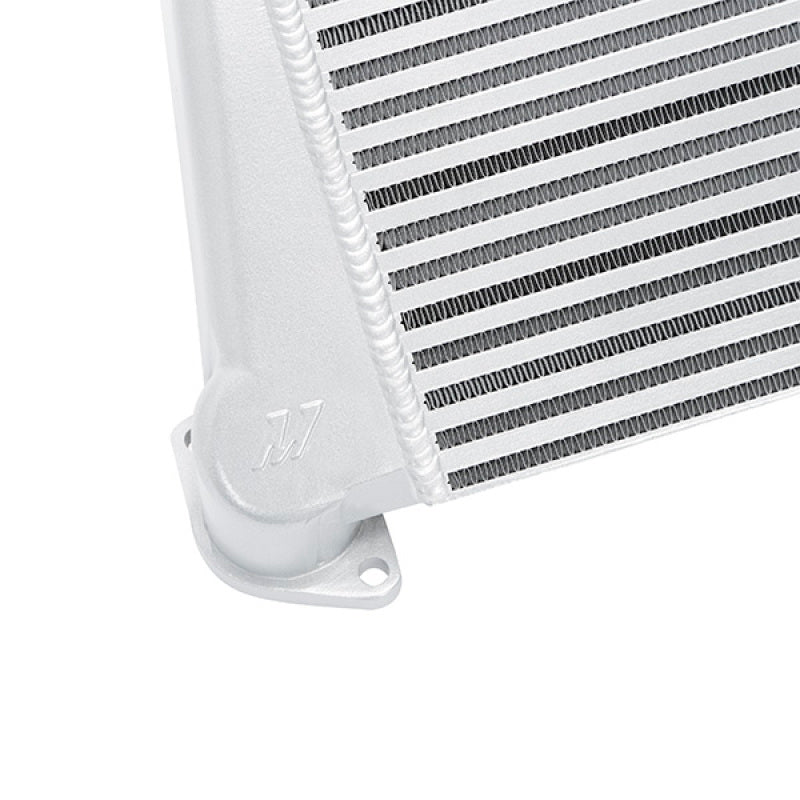 Mishimoto 08-14 Subaru WRX Top-Mount Intercooler Kit - Powder Coated Silver &amp; Red Hoses - MMTMIC-WRX-08SLRD