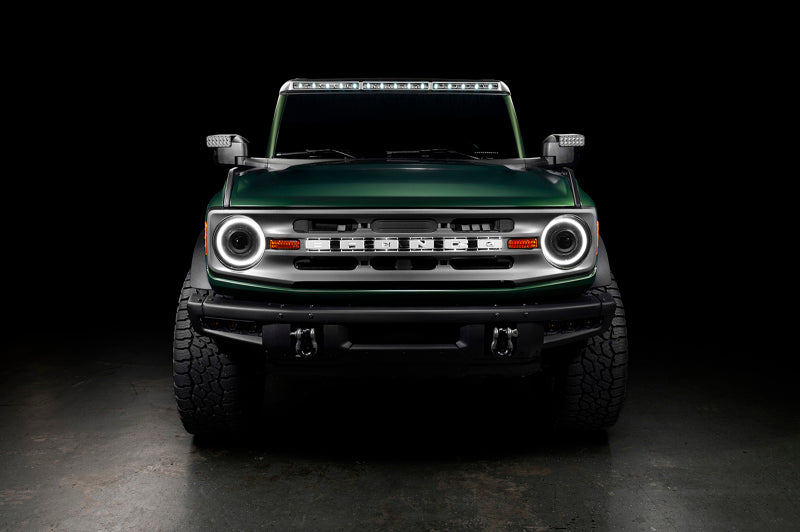 Oracle 2021+ Ford Bronco Oculus  Bi-LED Projector Headlights - Amber/White Switchback - 5886-023