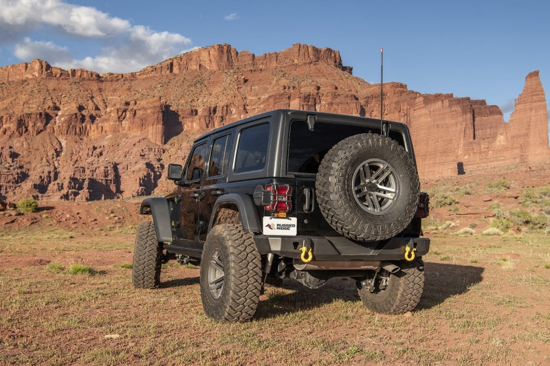 Rugged Ridge HD Bumper Rear 18-20 Jeep Wrangler JL - 11540.36