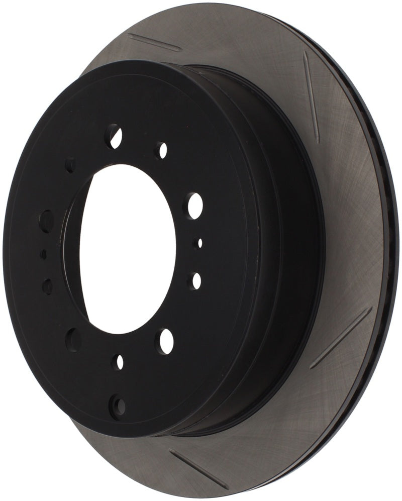 StopTech Power Slot 08-09 Lexus LX450/470/570 / 07-09 Toyota Tundra Slotted Left Rear Rotor - 126.44157SL