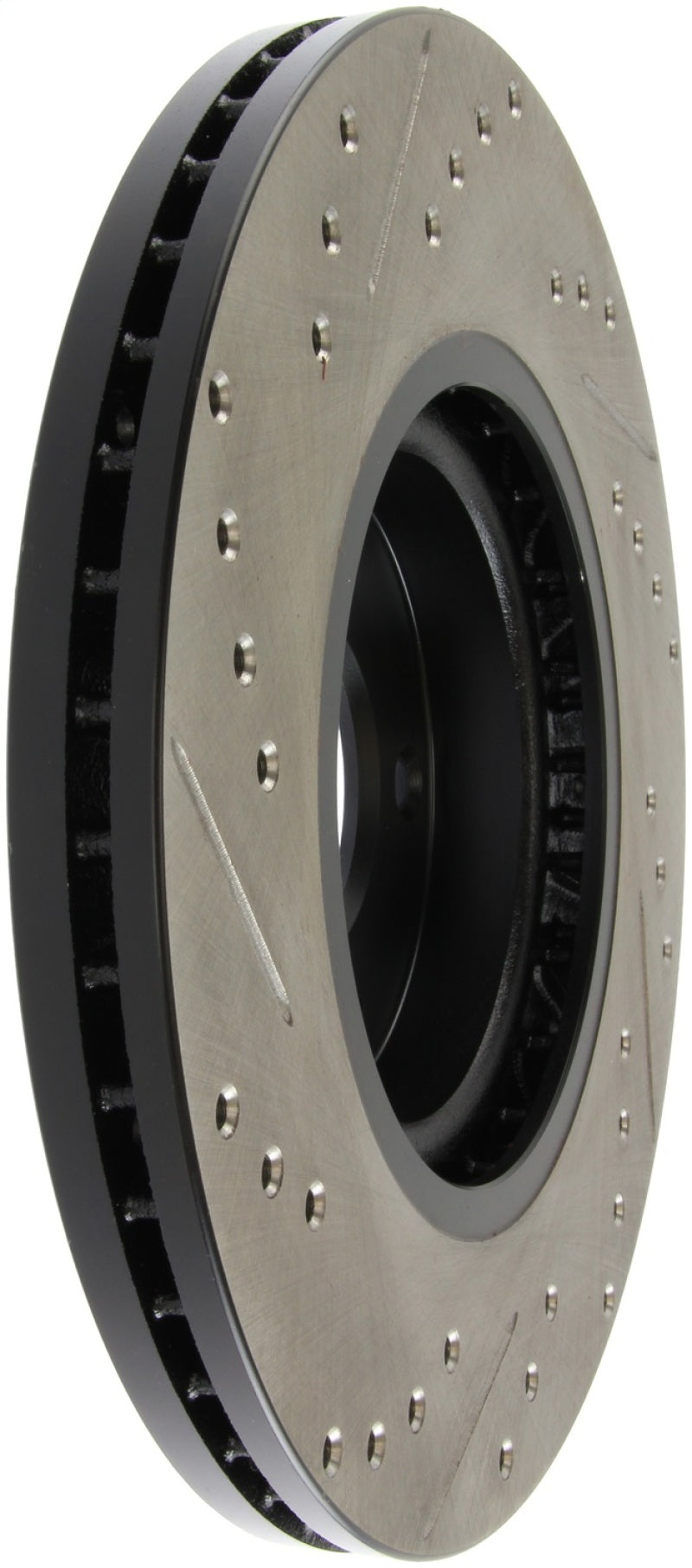 StopTech 06-07 350Z / 05-07 G35 exp Sport/ 06-07 G35X SportStop Slotted &amp; Drilled Front Left Rotor