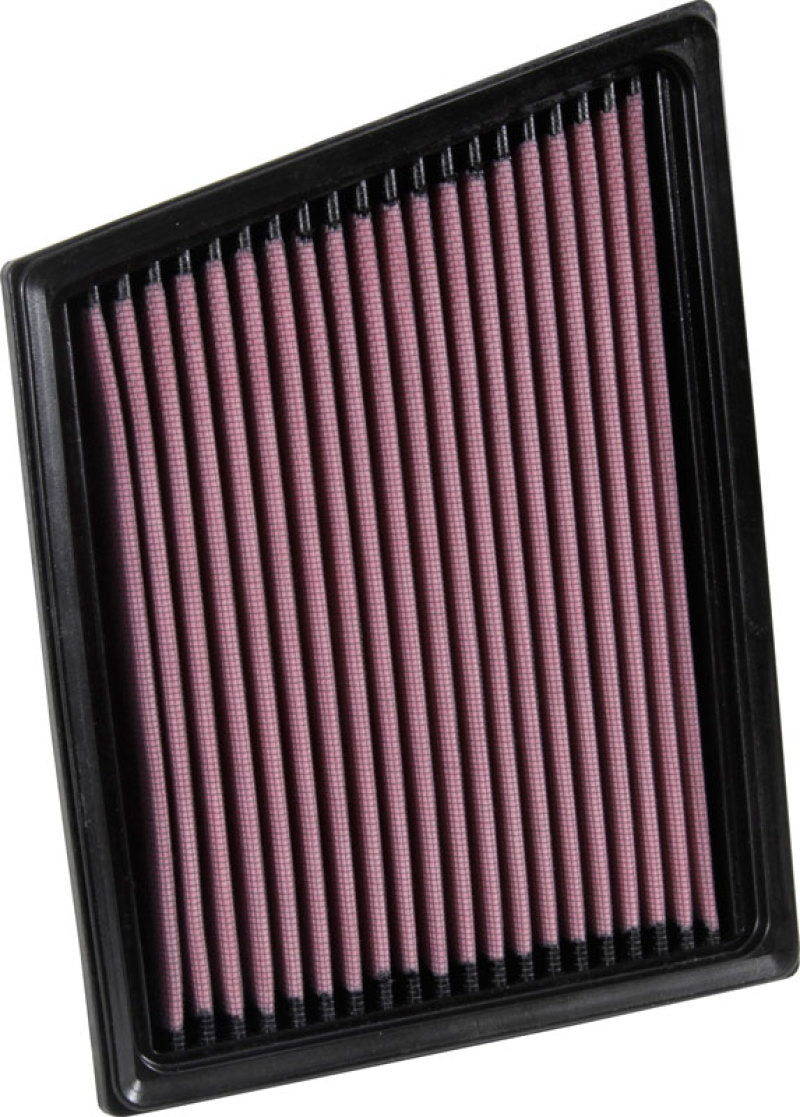 K&N 2015 Jaguar F-Pace V6-3.0L F/I Right Side Replacement Drop In Air Filter - 33-3074