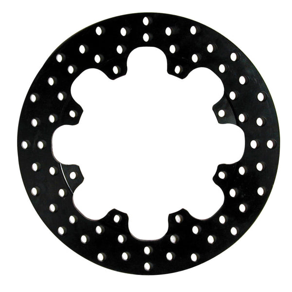 Wilwood Rotor-Steel-Rear Drag-Drilled 11.44 x .350 - 8 on 7.00in - 160-1601 by Wilwood