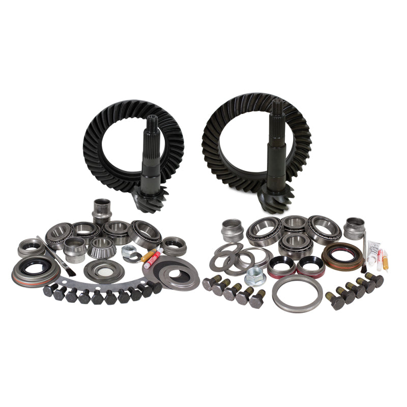 Yukon Gear &amp; Install Kit For Dana 30 Front / Dana 44 Rear Jeep TJ 4.88 Ratio