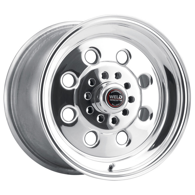 Weld Draglite 15x3.5 / 5x4.5 &amp; 5x4.75 BP / 1.375in. BS Polished Wheel - Non-Beadlock - 90-54340