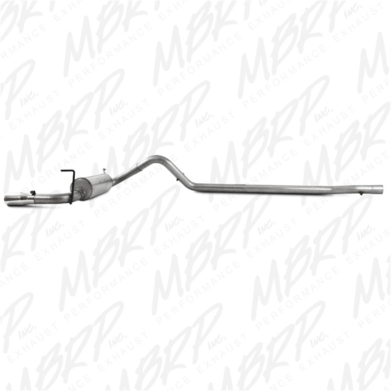 MBRP 2007-2009 Jeep Wrangler 4dr 3.8L V6 Cat Back Single - S5502AL