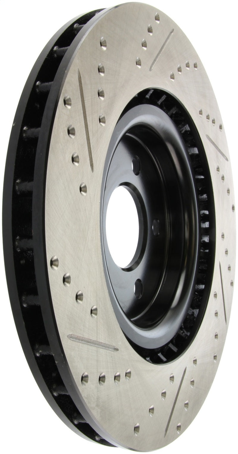 StopTech Slotted &amp; Drilled Sport Brake Rotor - 127.61089L