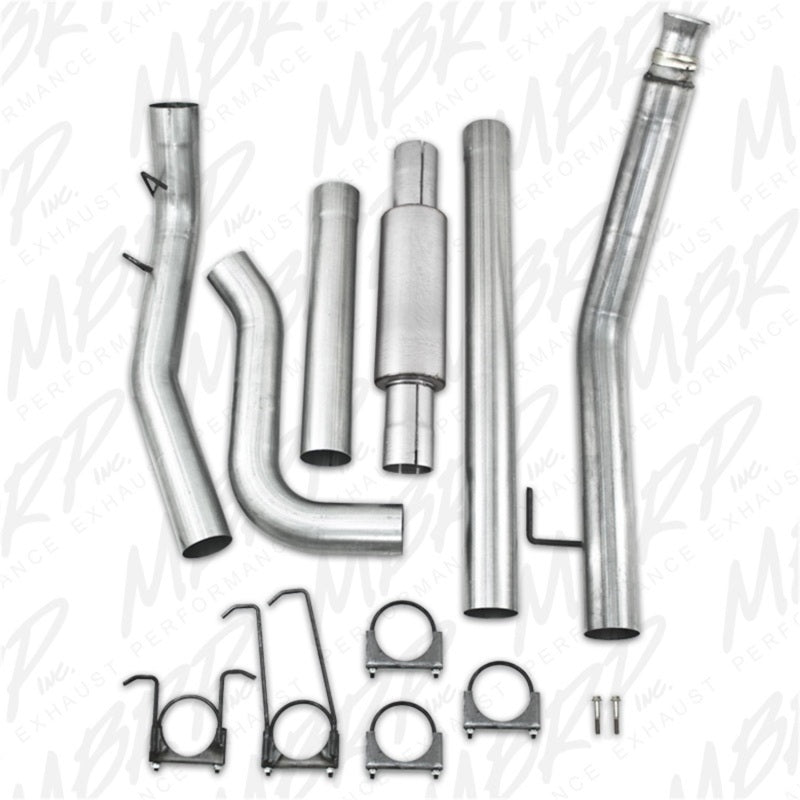MBRP 1994-2002 Dodge 2500/3500 Cummins Turbo Back (94-97 Hanger HG6100 req.) P Series Exhaust System - S6100P